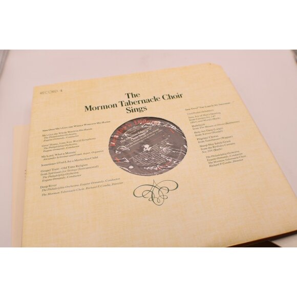 Vintage 1970s The Mormon Tabernacle Choir Sings Vinyl Records 1-5 Readers Digest - Picture 9 of 14